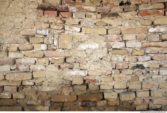 Wall Bricks Plastered