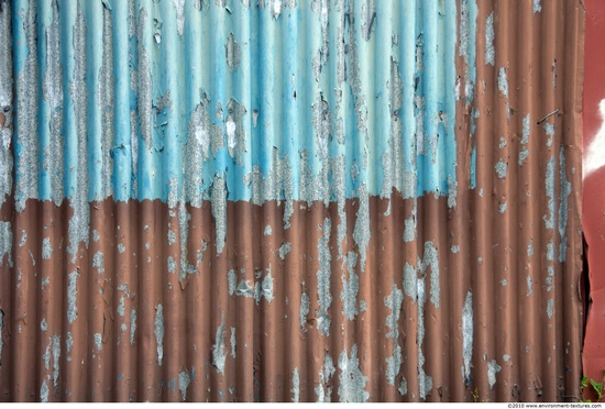 Painted Corrugated Plates Metal