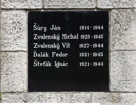 Memorial Plaque