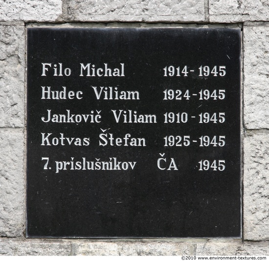 Memorial Plaque