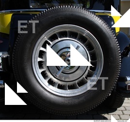 Photo Texture of Wheel