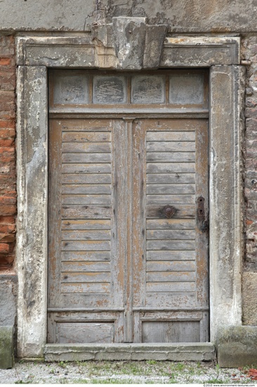 Double Wooden Doors