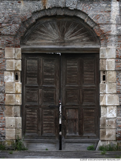 Double Wooden Doors