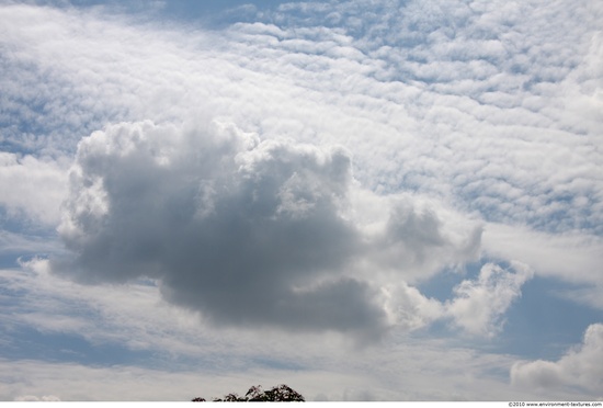 Blue Clouded Skies