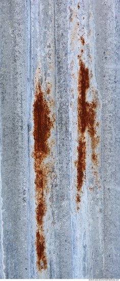 Rusted Corrugated Plates Metal