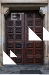Ornate Wooden Doors