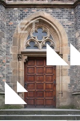 Single Old Wooden Doors