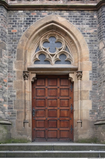 Single Old Wooden Doors