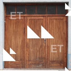 Double Wooden Doors