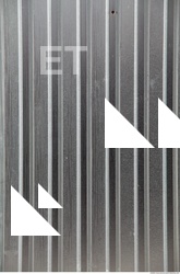 Bare Corrugated Plates Metal