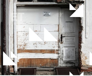 Single Old Wooden Doors