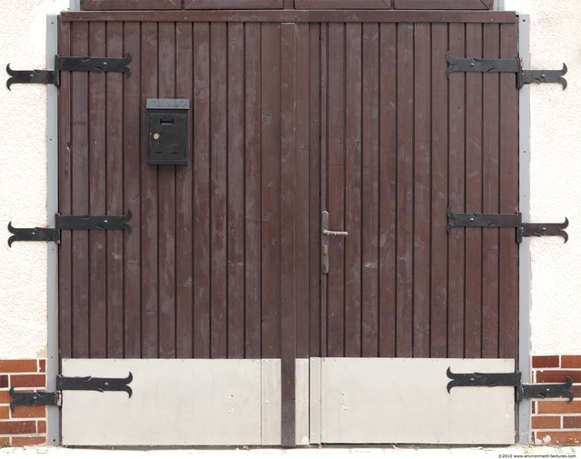 Double Wooden Doors