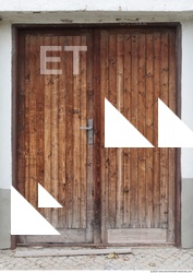 Double Wooden Doors