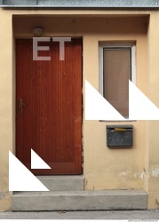 Single Old Wooden Doors