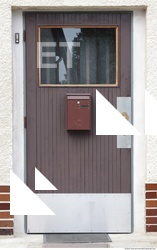 Single Old Wooden Doors