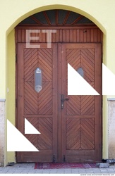 Double Wooden Doors