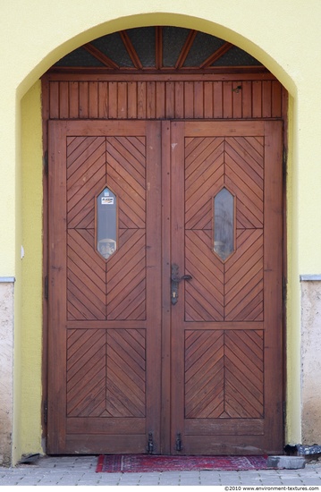 Double Wooden Doors