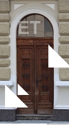 Double Wooden Doors