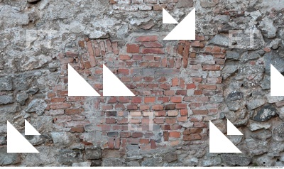 Wall Bricks Plastered