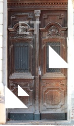 Ornate Wooden Doors
