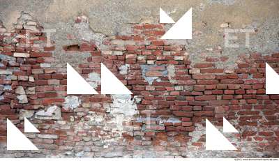 Wall Bricks Plastered