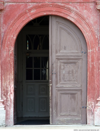 Double Wooden Doors