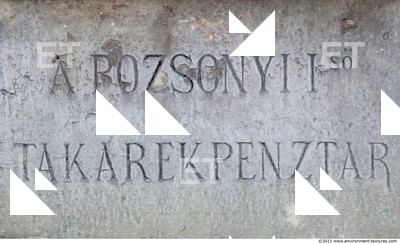 Letter and Numbers Sign