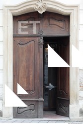 Double Wooden Doors