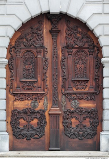 Ornate Wooden Doors