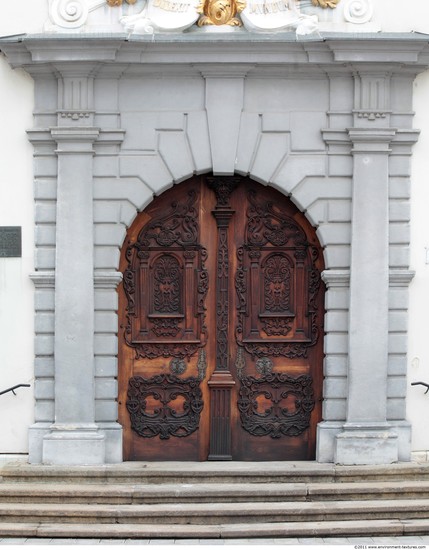 Ornate Wooden Doors