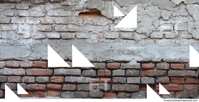 Wall Bricks Plastered