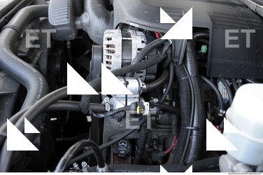 Photo Texture of Engine Compartment