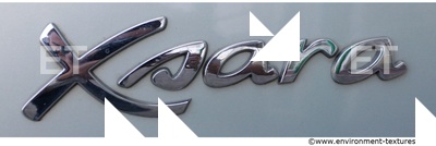 Letter and Numbers Sign