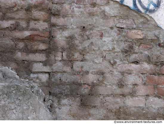 Wall Bricks Plastered