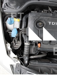 Photo Texture of Engine Compartment