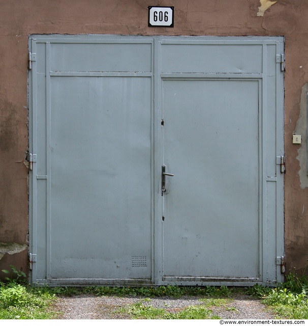 Double Metal Doors