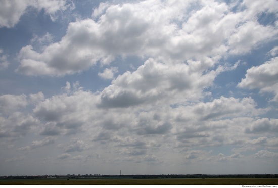 Blue Clouded Skies