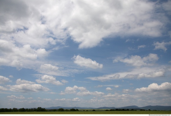 Blue Clouded Skies