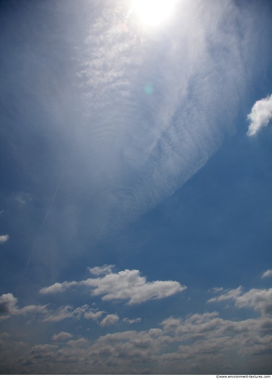 Blue Clouded Skies