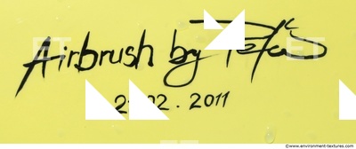 Letter and Numbers Sign