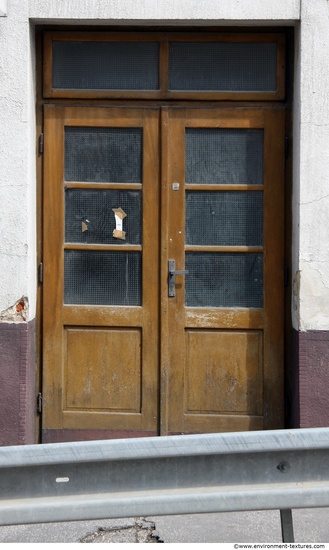 Double Wooden Doors