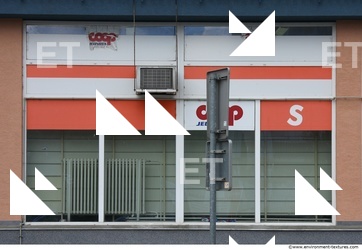 Photo Texture of Building Shop