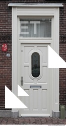 Single Old Wooden Doors