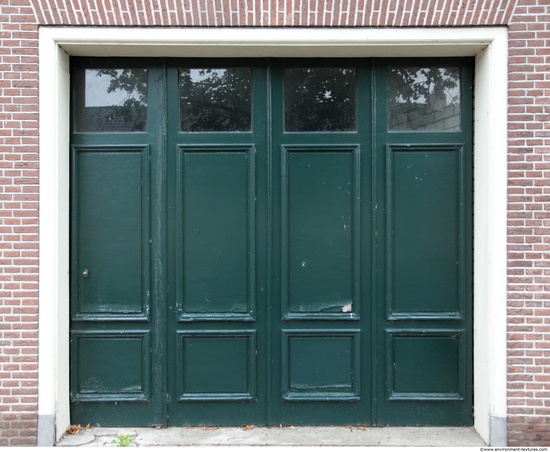 Double Wooden Doors