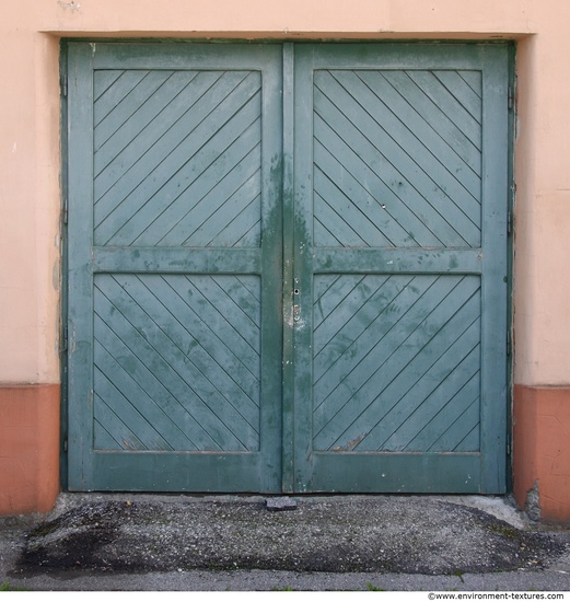 Double Wooden Doors