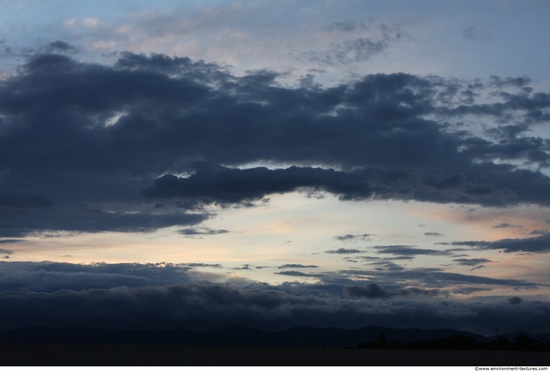 Blue Clouded Skies