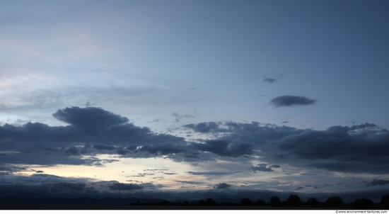 Blue Clouded Skies