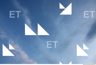 Photo Texture of Dusk Clouds