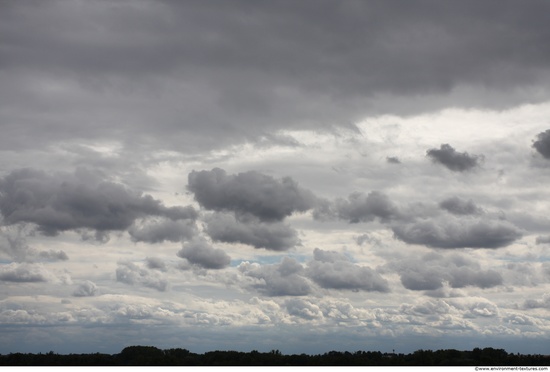 Blue Clouded Skies