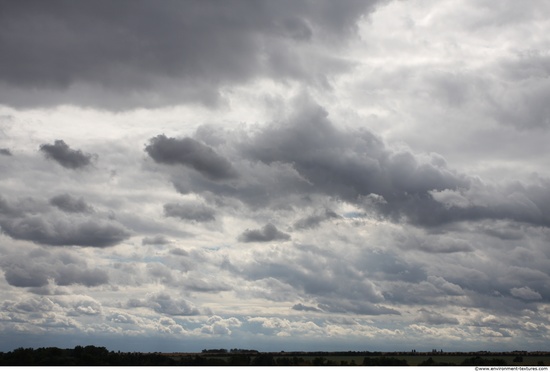 Blue Clouded Skies